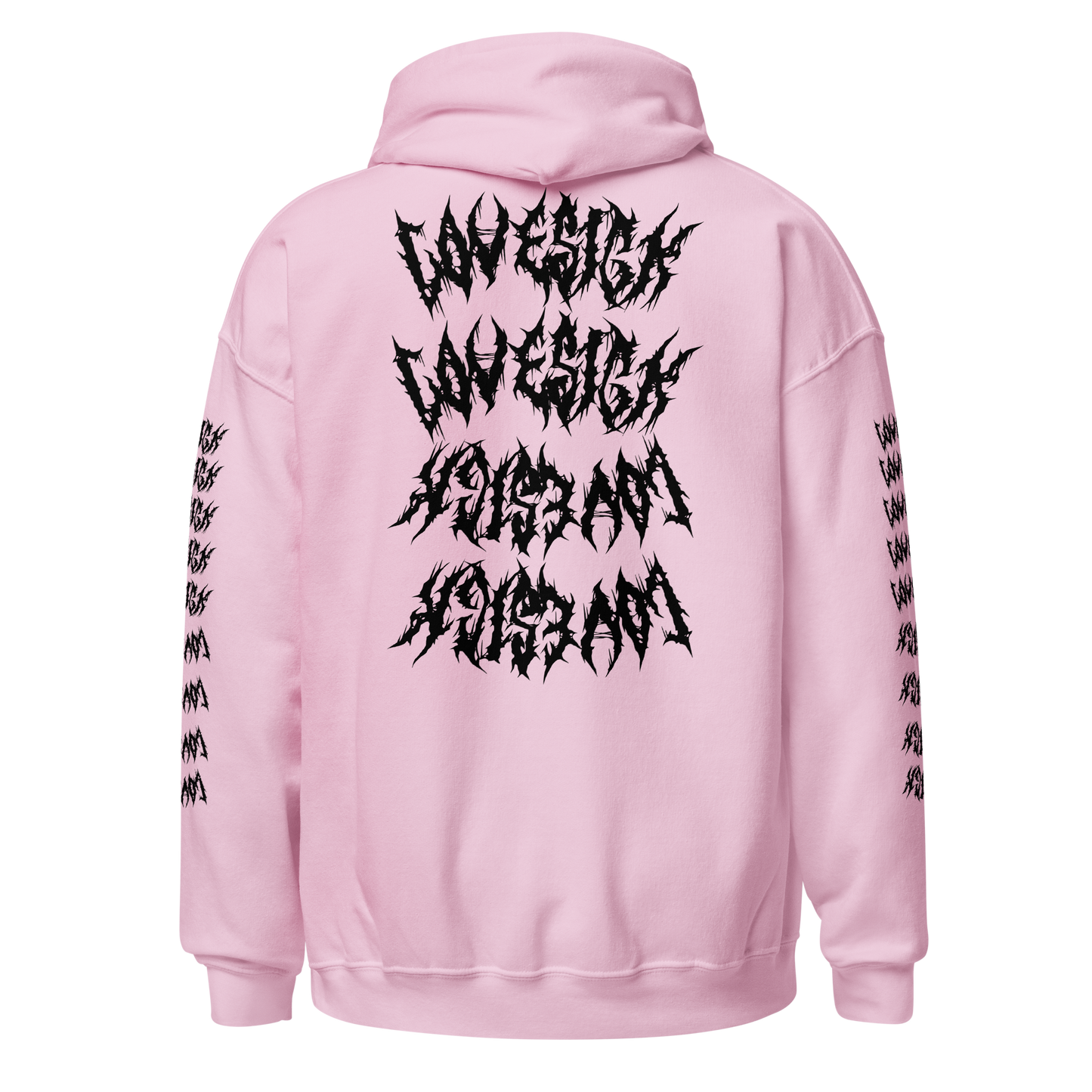 Lovesick - Pink Pullover Hoodie