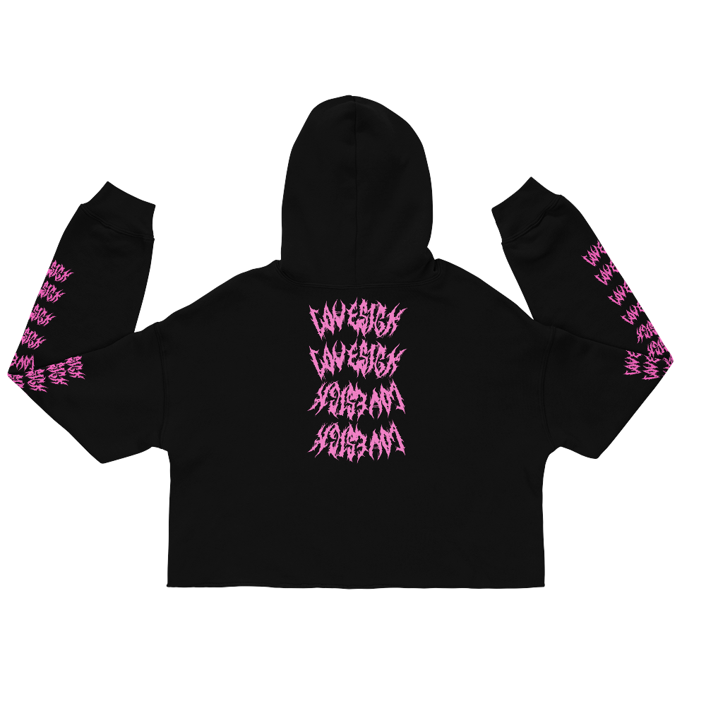 Lovesick - Crop Hoodie