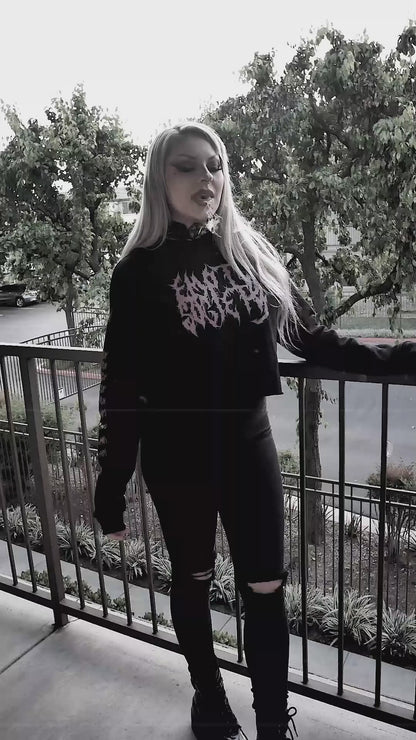 Lovesick - Crop Hoodie