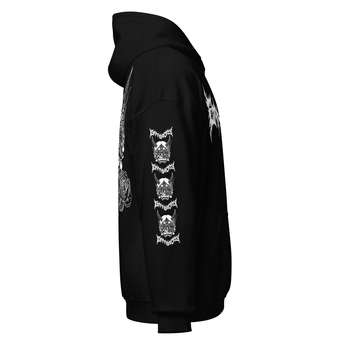 Hannya - Pullover Hoodie
