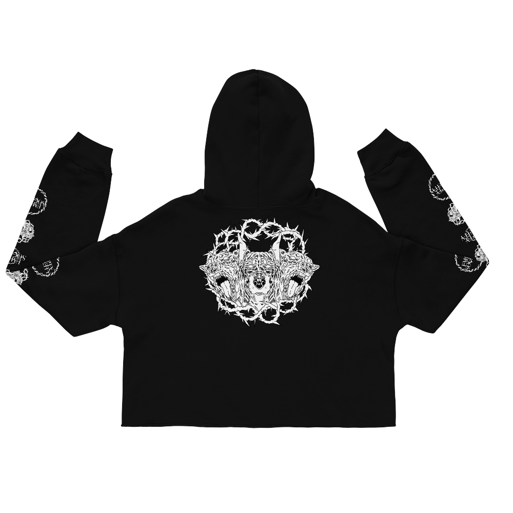Cerberus - Crop Hoodie