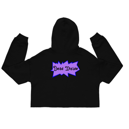 Dead Inside - Crop Hoodie