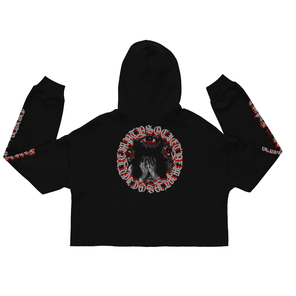 Weep - Crop Hoodie