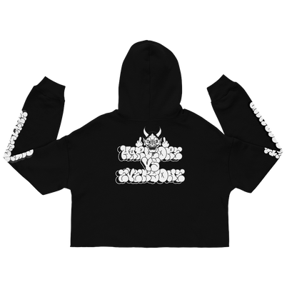 Hardcore VS Everyone - Crop Hoodie
