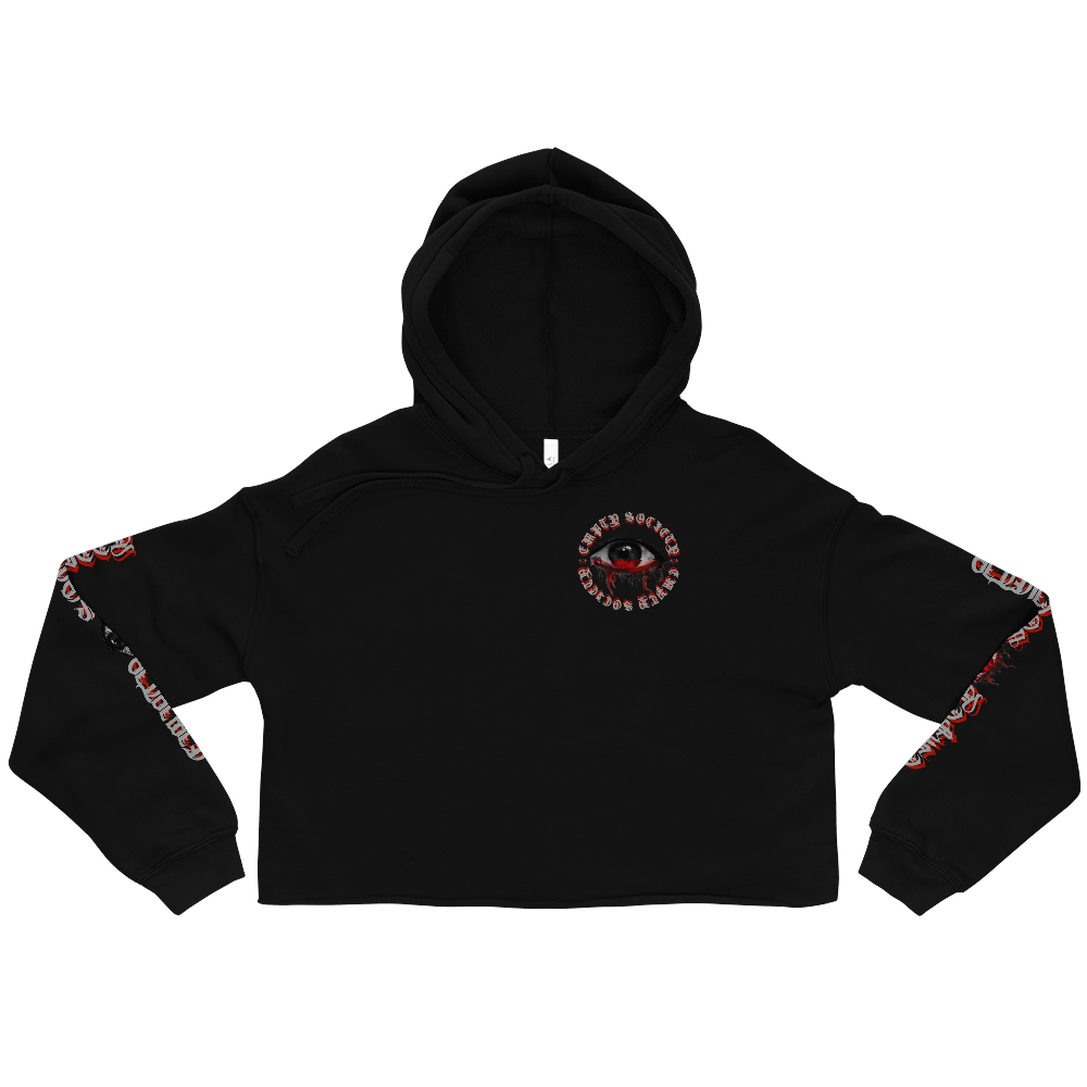 Weep - Crop Hoodie