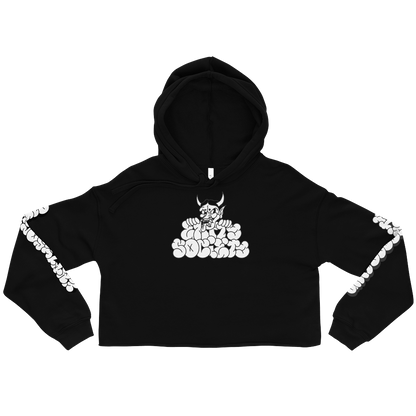 Hardcore VS Everyone - Crop Hoodie